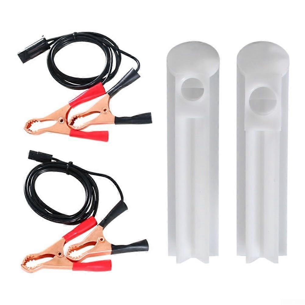 Efficient Injector Cleaning Kit with 12V Power Supply for Vehicles and Motorcycles