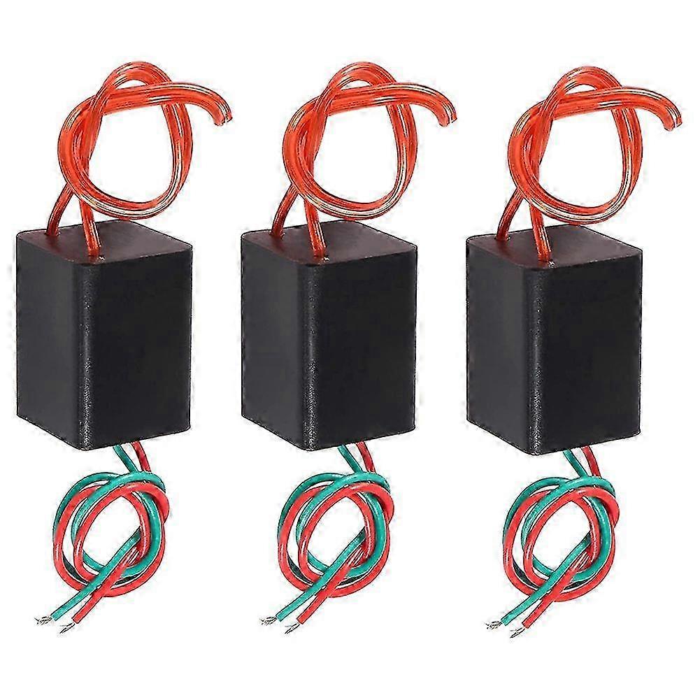 3Pcs DC 3.6V-6V to 20Kv 20000V 1.5A Boost Step Up Power Module High Voltage Generator DC Transformer Converter Module