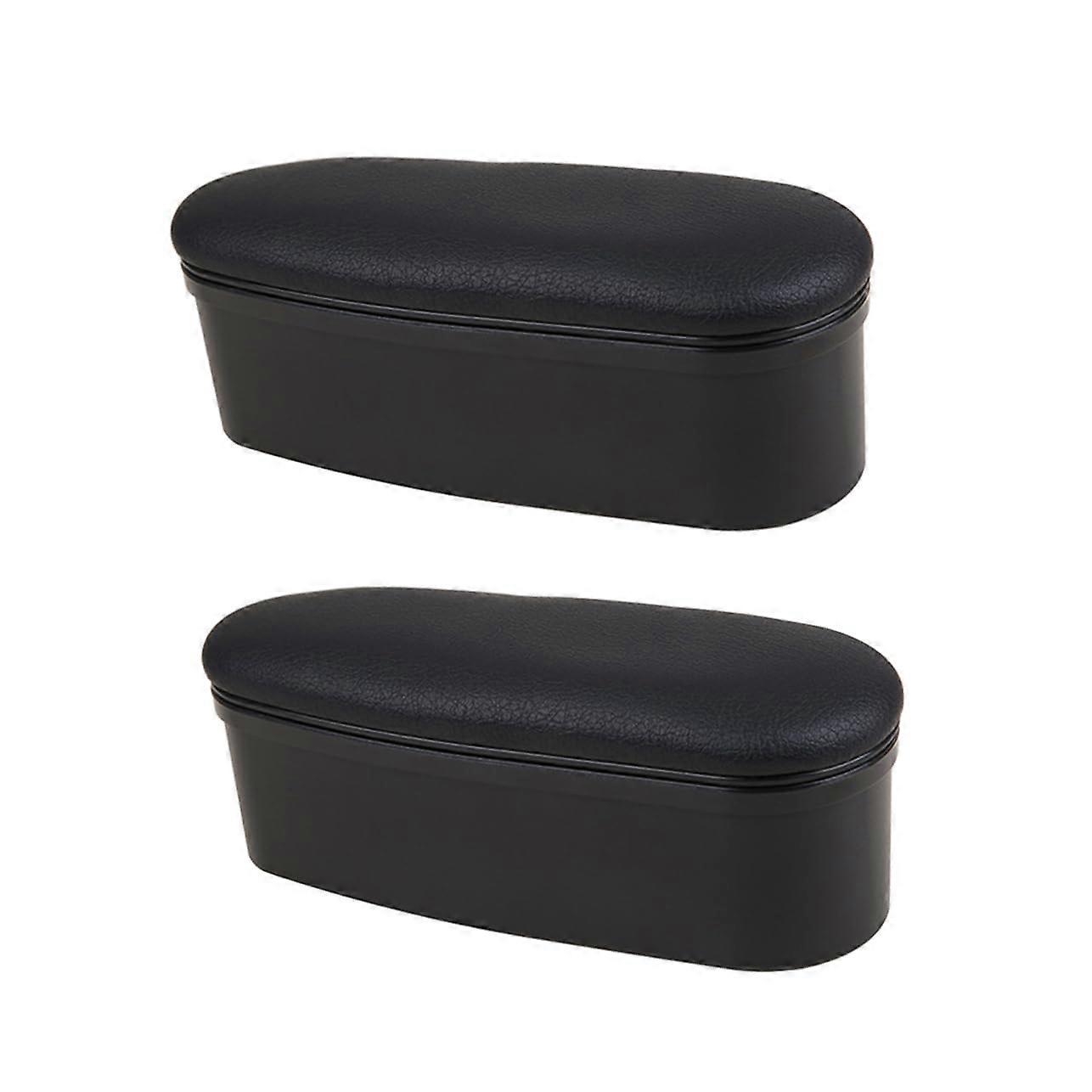 Armrest Cushion 2-Pack Auto Door Armrest Support Cushion With Soft Materials Car Storage Box For Trucks