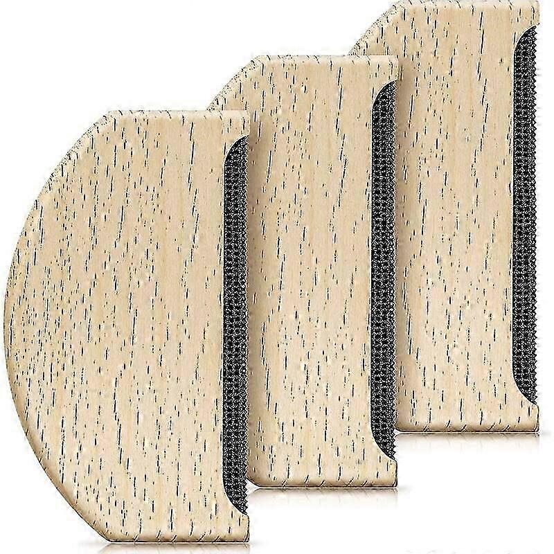 Cashmere Comb Sweater Razor Wool Comb Wood Plush Stuffed Fuzz Fabric Manual Unpilling Portable Clothes Unpilling Brush Tool z