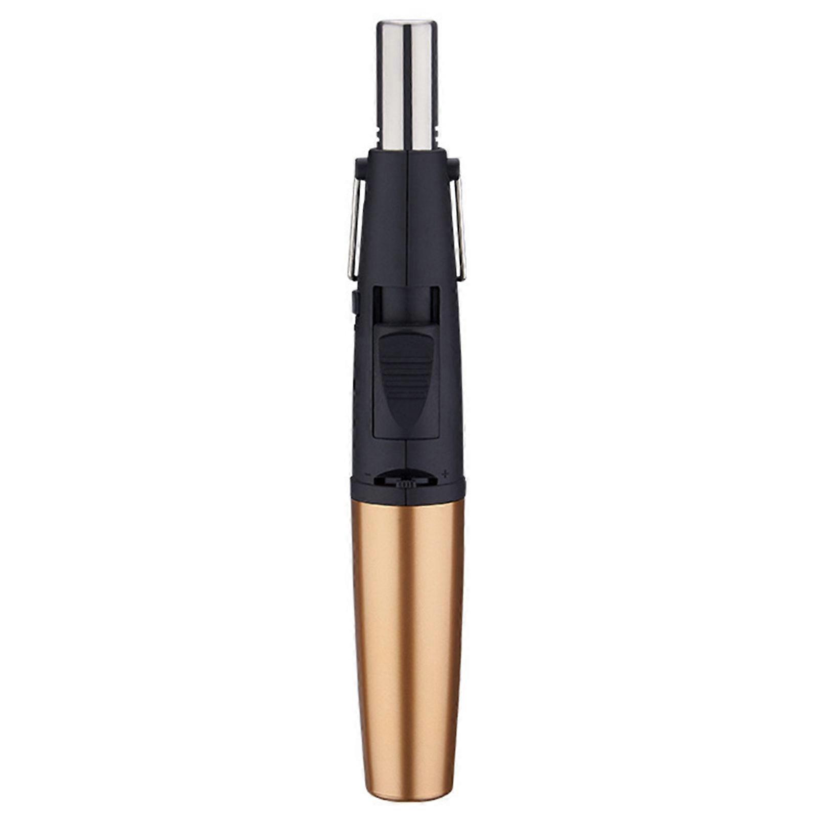 Kitchen Blowtorch Adjustable Flame For Crème Brûlée Portable Windproof Lighter for Camping Lighting