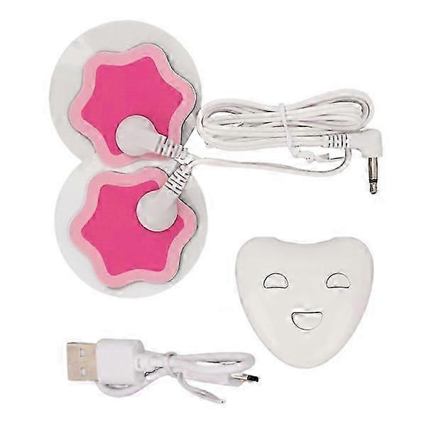 Menstrual Pain Stop Device with Electrode Patches Rechargeable USB Portable Menstrual Pain Stop Massager for Women White Cs fast