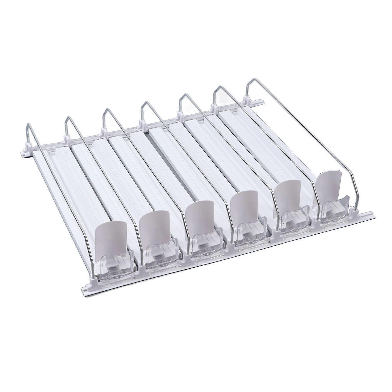 Drink Automatic Pusher Glide ABS White 12oz-20oz Can Organizer 38cm