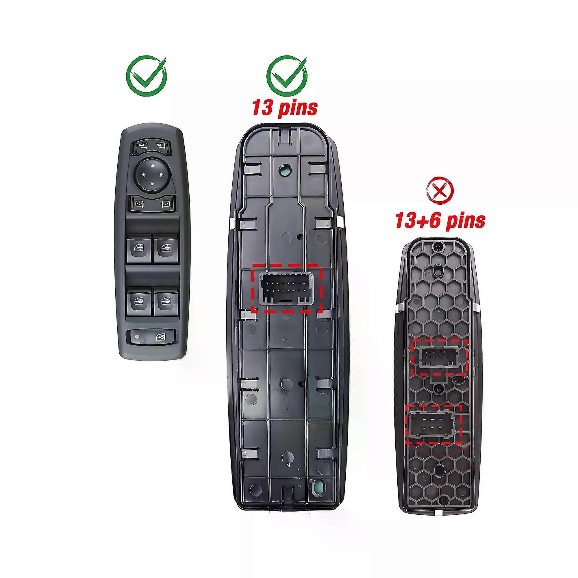 unique 254000015R For Renault Fluence Megane 3 Laguna 3 2008 2009 2010 2011 2012 2013 2014 2015 2016,Window Lifter Switch Button Panel