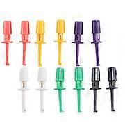 For 6color 12piece Test Probe Hook Mini Ic Test Hook Suitable For Multimeter Smt Smd Wire