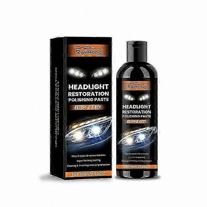 Car Headlight Restorer and Cleaner for Enhanced Visibility