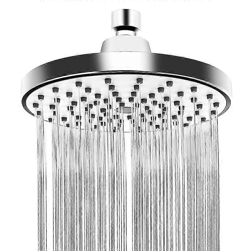 For Shower Head 6 Inch Antileak Anticlog Fixed Rain Showerhead Rainfall Relaxation And Spa For High