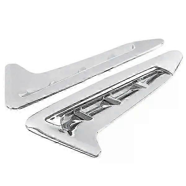 Fit For -BMW X3 G01 Car ABS Carbon Fiber Look Side Body Intake Grille Fender Air Vent Decoration Cover Trim