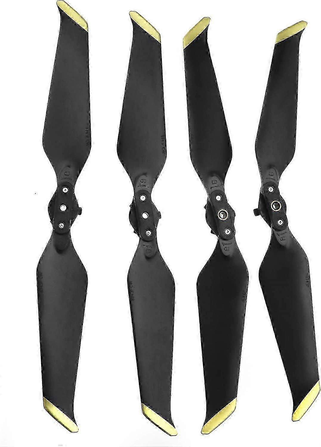 2 pary śmigła dla Dji Mavic 2 Pro i Mavic 2 Zoom Drone Tip 8743f Low Noise Quick Release, Golden