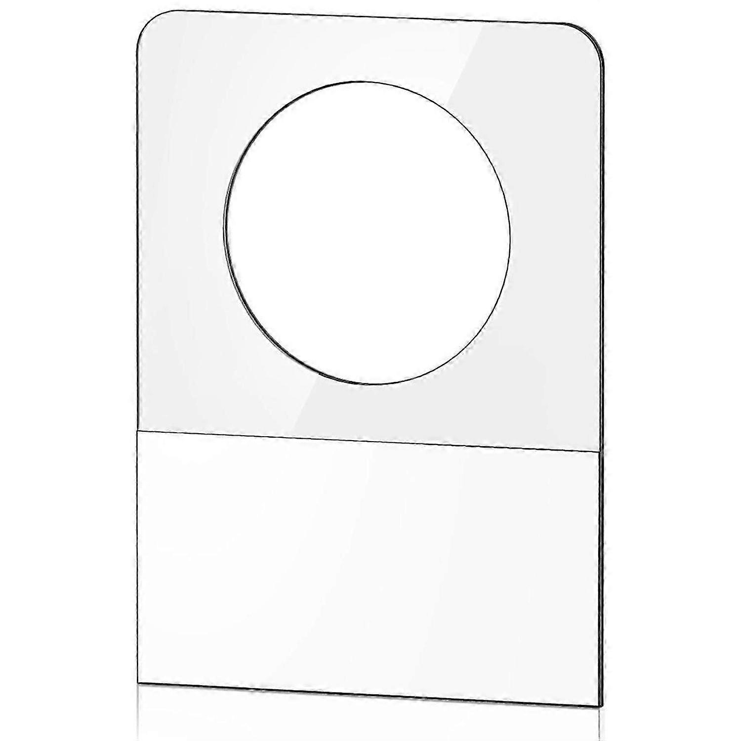 Hang Tabs, 400 Pcs Clear Sticky Hanging Tags Round Hole Self Adhesive Plastic Hang Tabs for Hanging Retail Display