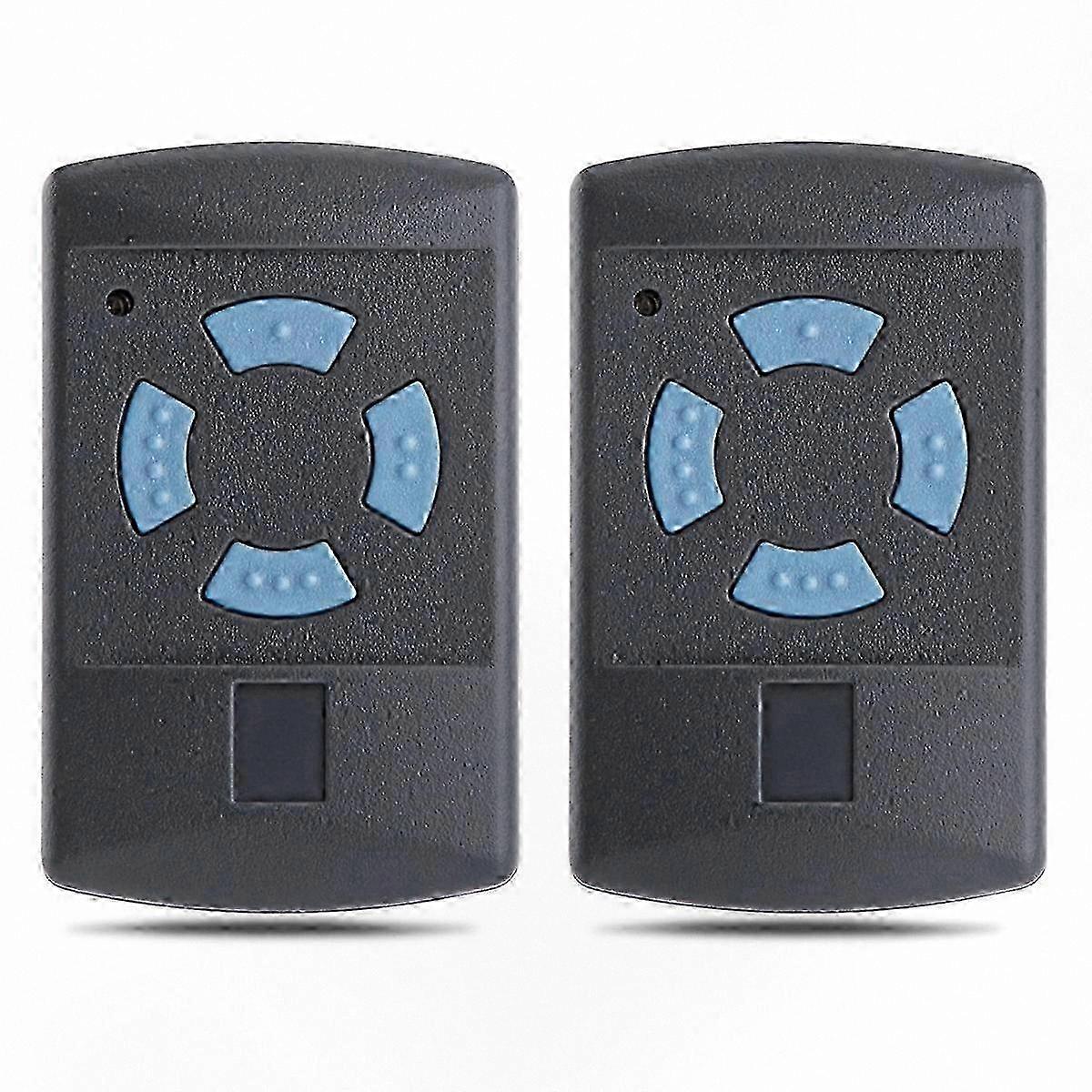 2-Pack 868MHz Wireless Garage Door Opener Remote for HSM4-Compatible Systems