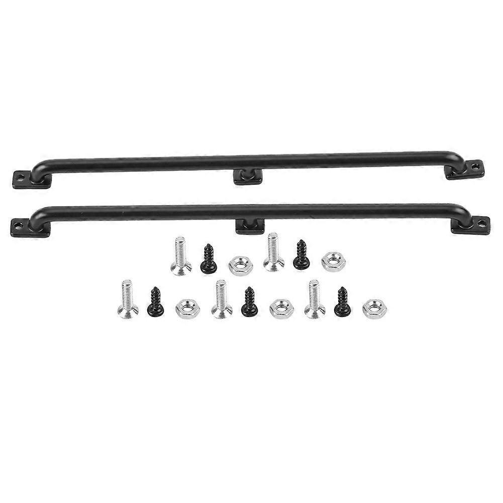 Upgrade Accessory Body Shell Left / Right Metal Handrail for 1/10 Scale RC Crawler Car (155mm)