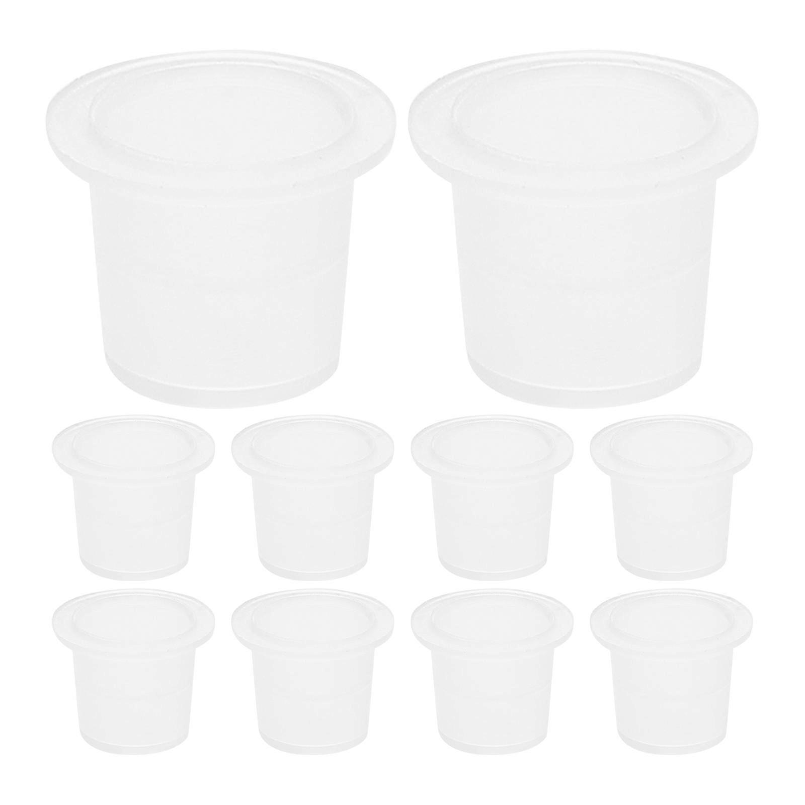 Color Cup Ink Cups for Storage Use 100Pcs Permanent Eyelash Ink Cups