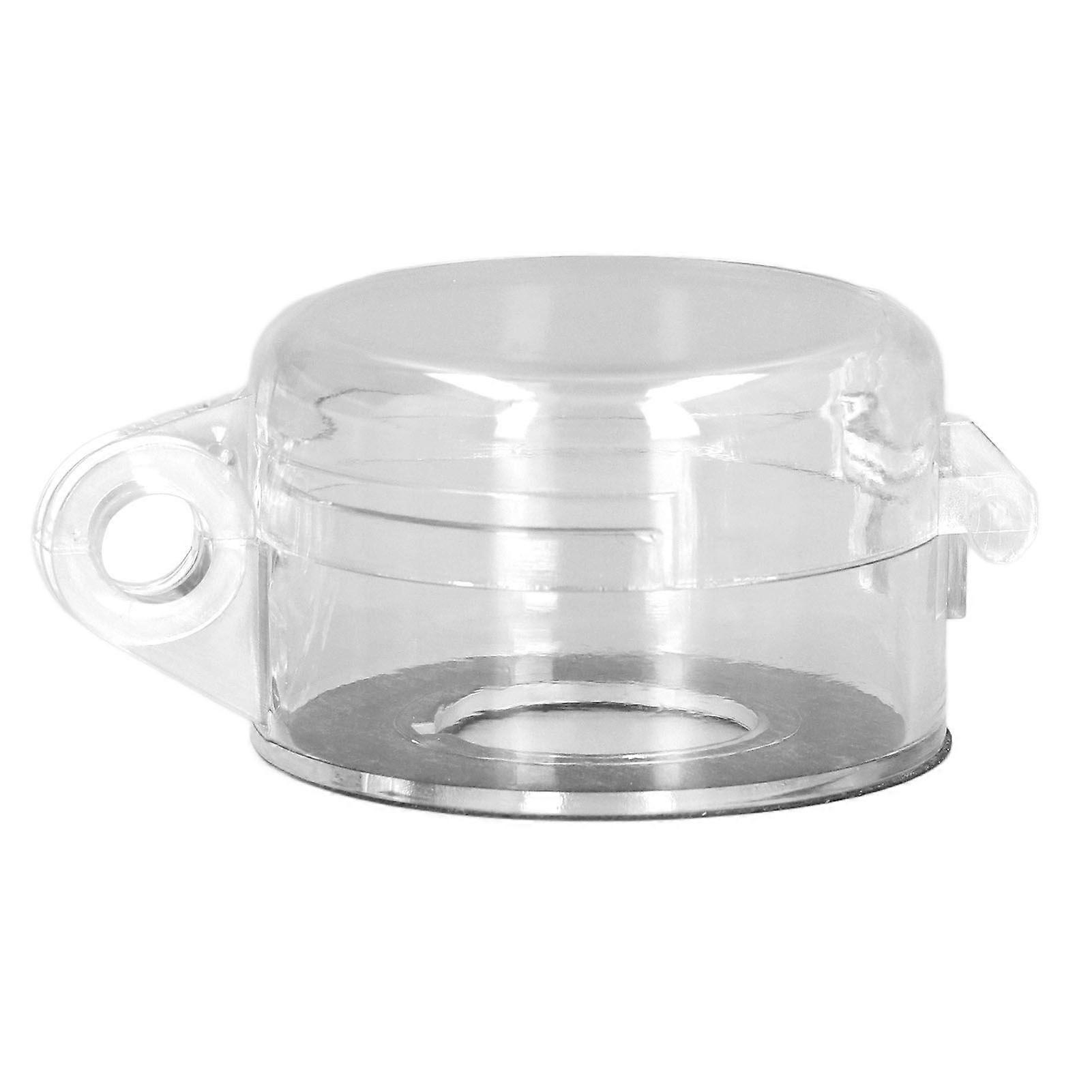 22mm Button Switch Protector Emergency Stop Knob Switch Transparent PC Protective Cover BS01