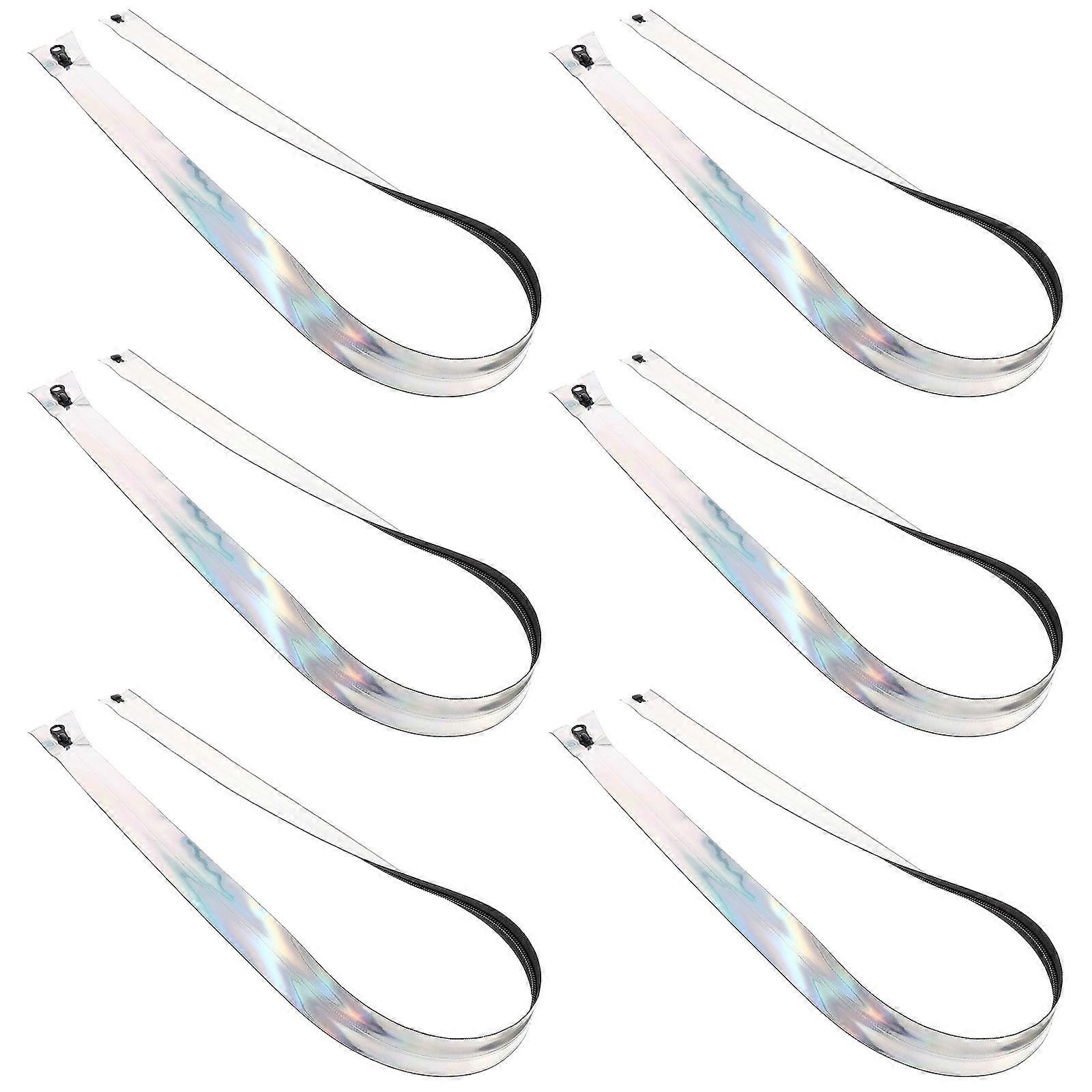 Durable Waterproof Invisible Zippers for Sewing 6Pcs Clothing Material