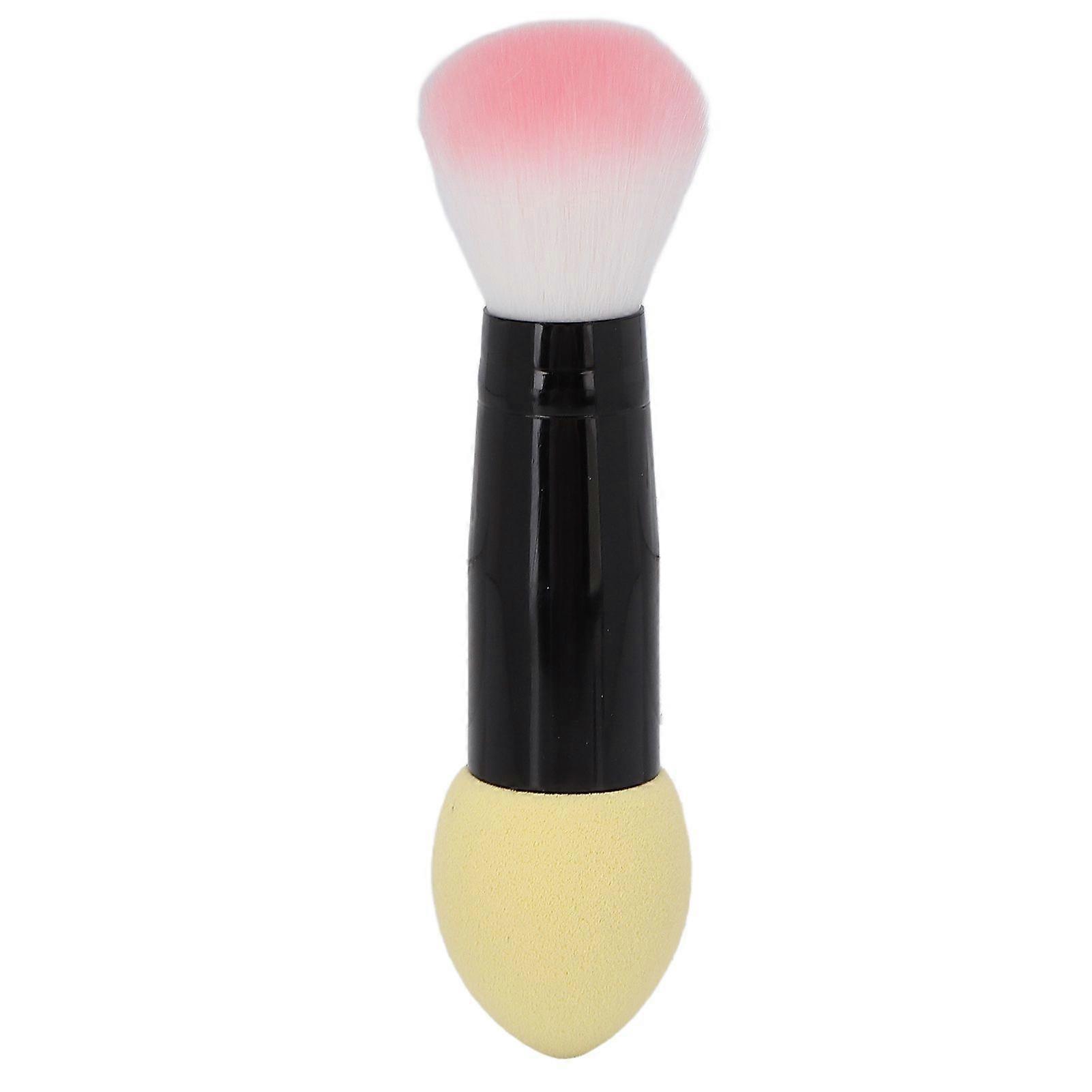 Multifunctional Single Face Blush Powder Brush Double Ended Makeup Brushes Makeup ToolYellow