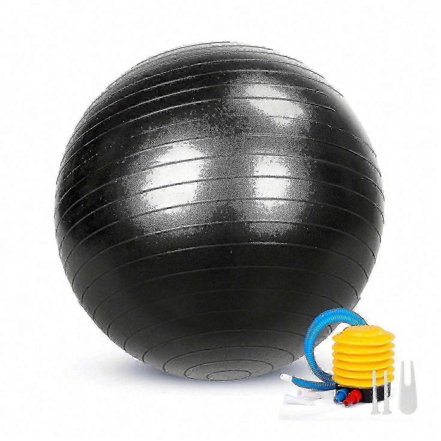 Exercise ball for gym with pump - Anti-burst pilates yoga training