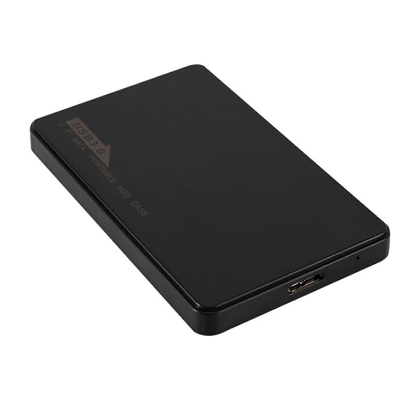 2.5 Inch Portable Enclosure USB External Hard Disk Case Hard Disk Drives Black SATA HDD Enclosure Plug and Play