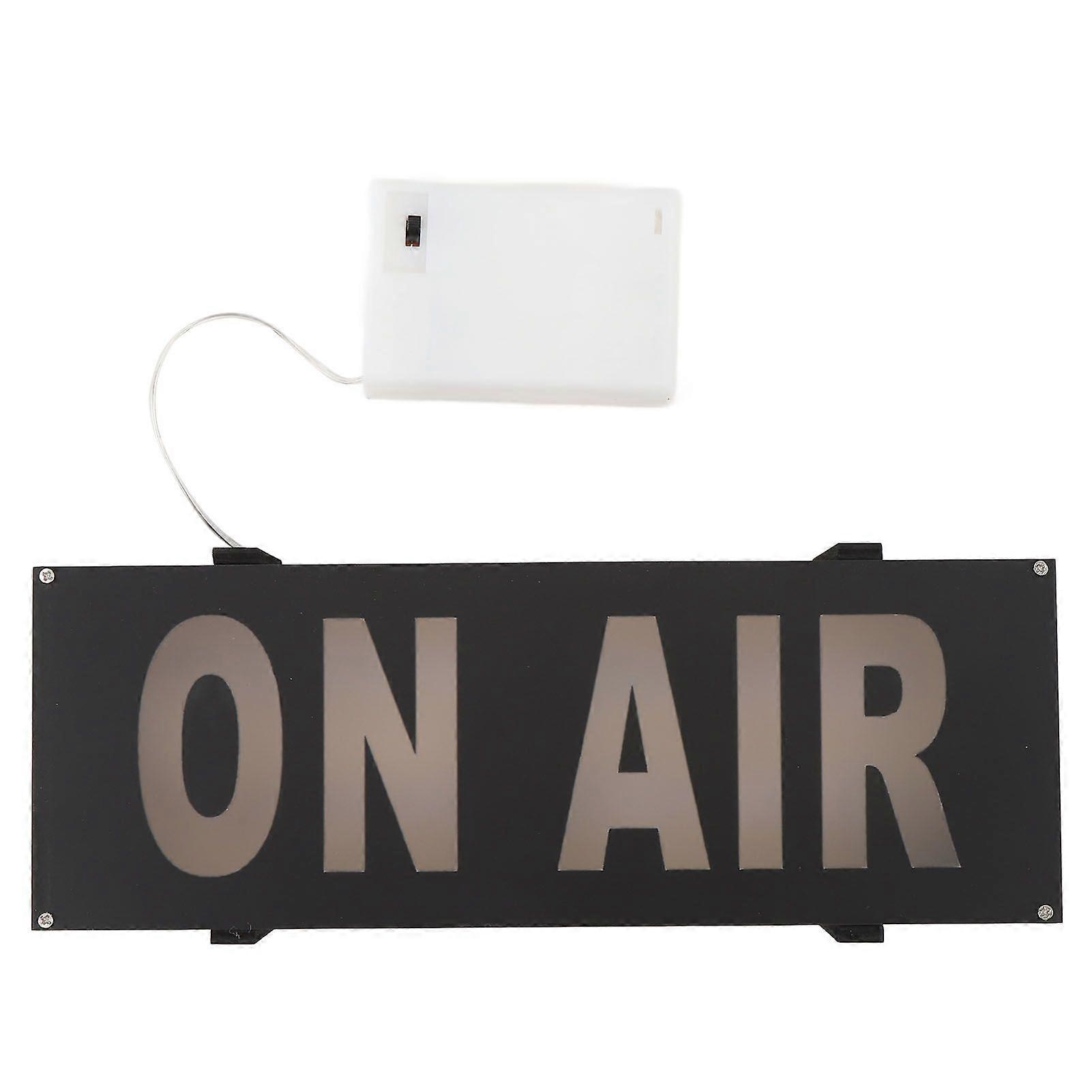 On Air Sign Light LED Key Control Creative ON AIR Light Recording Sign for Studio Desk
