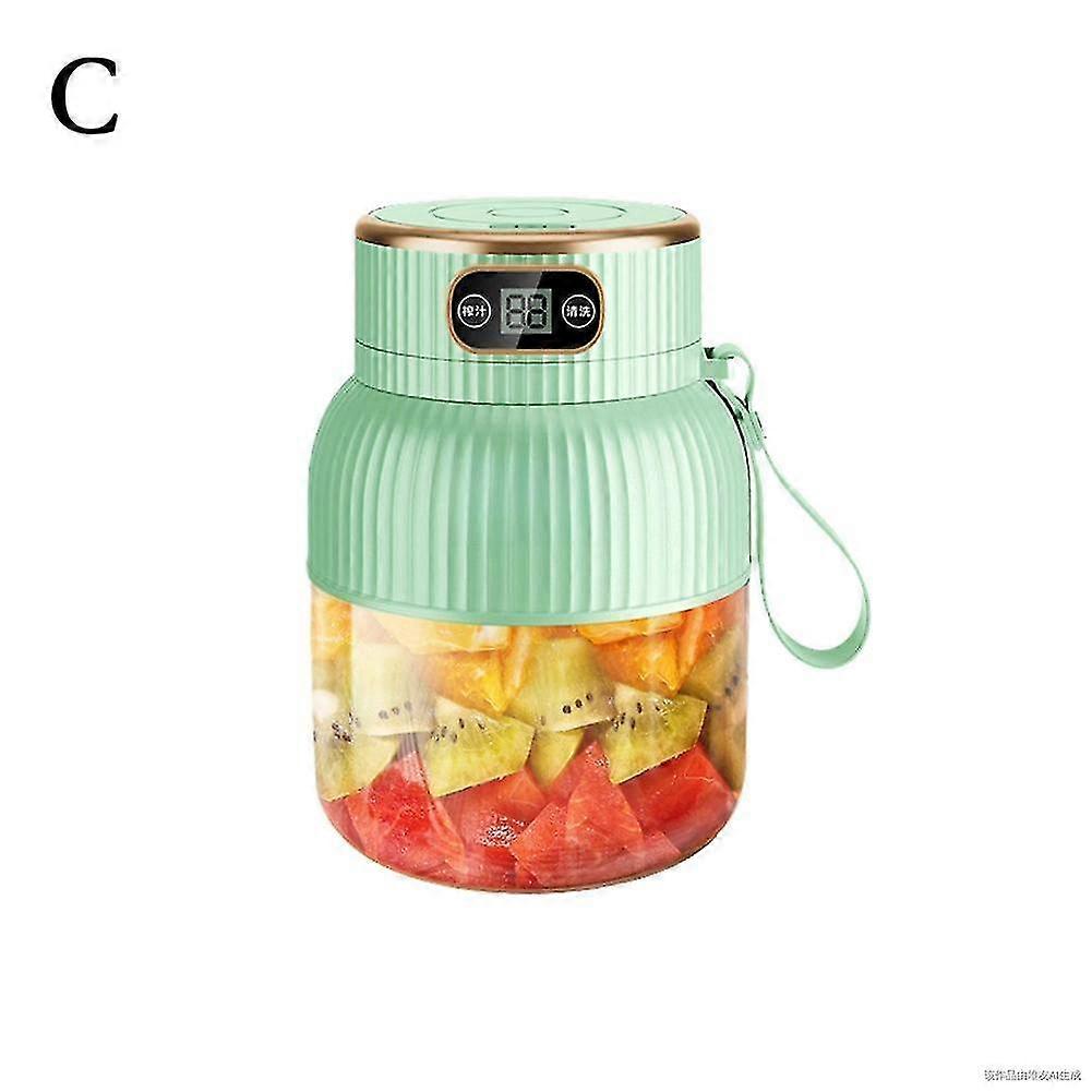Blender Juicer Cup USB Rechargeable Smoothies Mixer Fruit Machine 2025