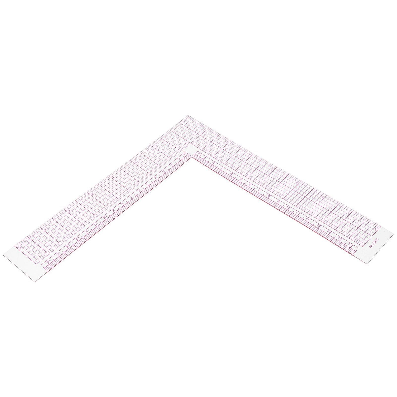 Sewing Supplies L Ruler for Garment Making 4Pcs Practical Set