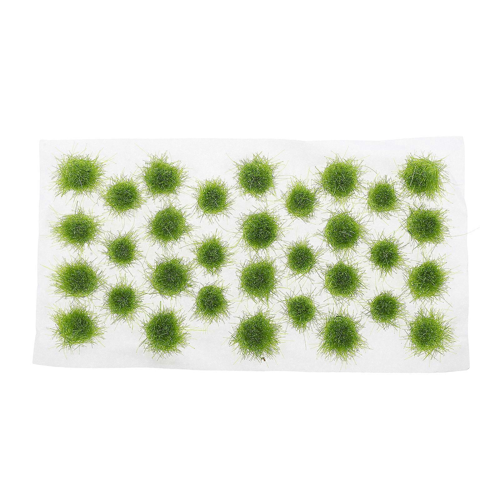 DIY Model Plastic Grass Cluster for Decoration Miniature 5 Sheets