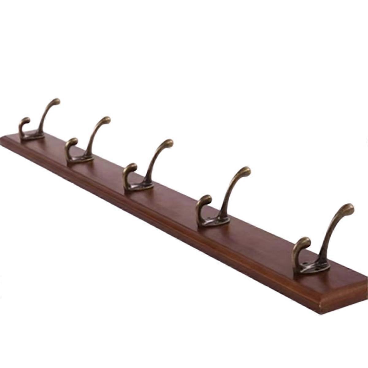 Solid Wood Wall Hanger Hook for Bedroom and Door, Eco-Friendly Coat Rack