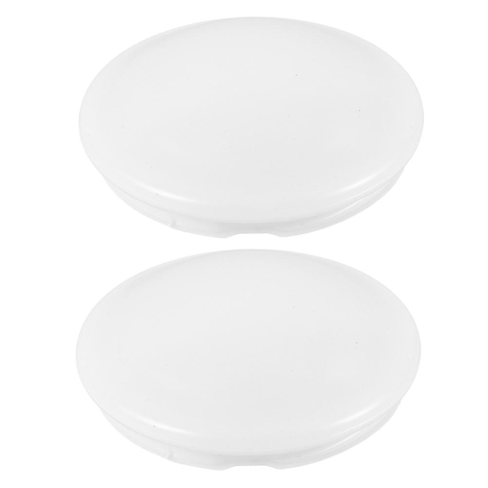 Plastic Ceiling Light Cover for Flush Mount Ceiling Lampshade 4 Pieces