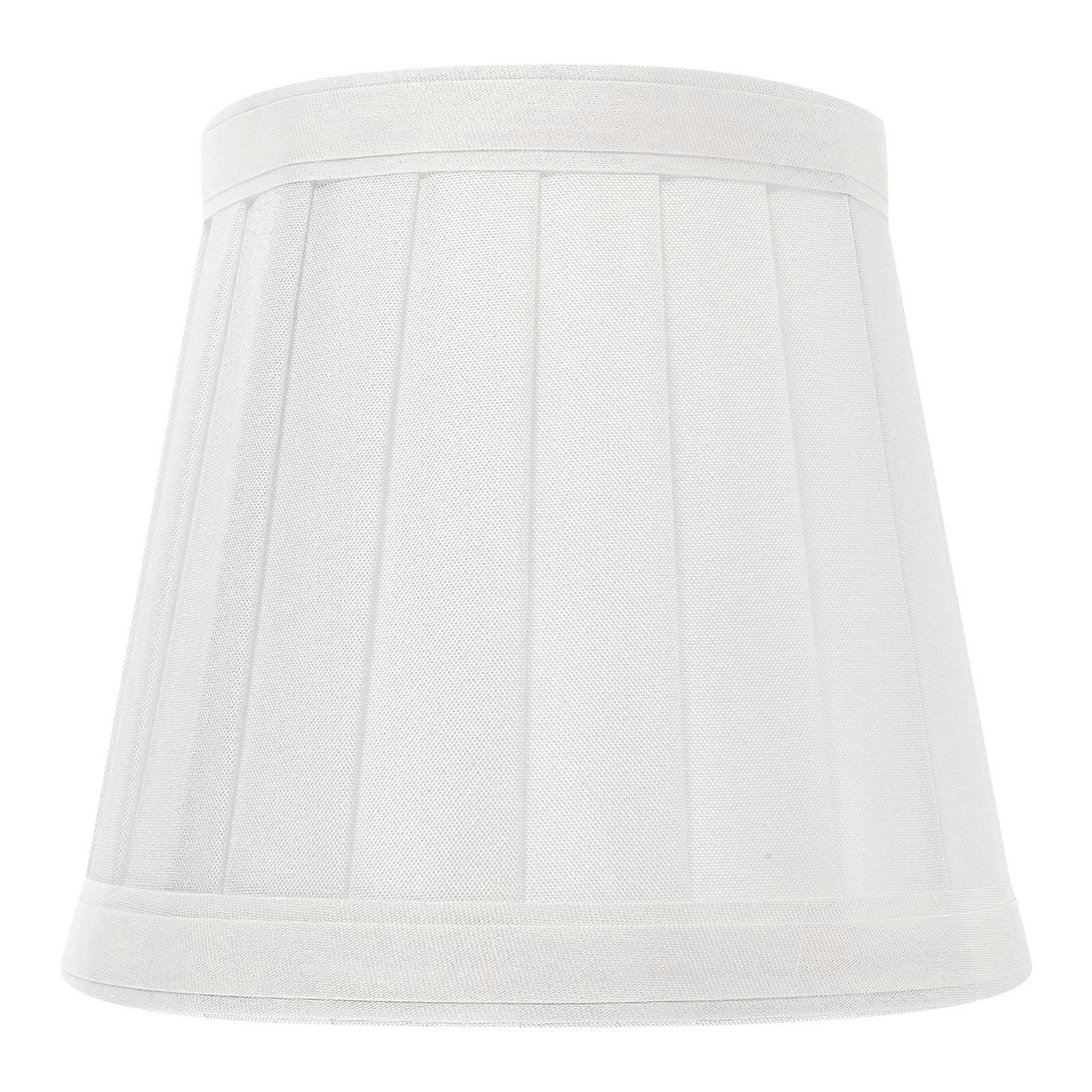 4Pcs White Barrel Lamp Shade for Ceiling Lamp European Style Cloth Cover