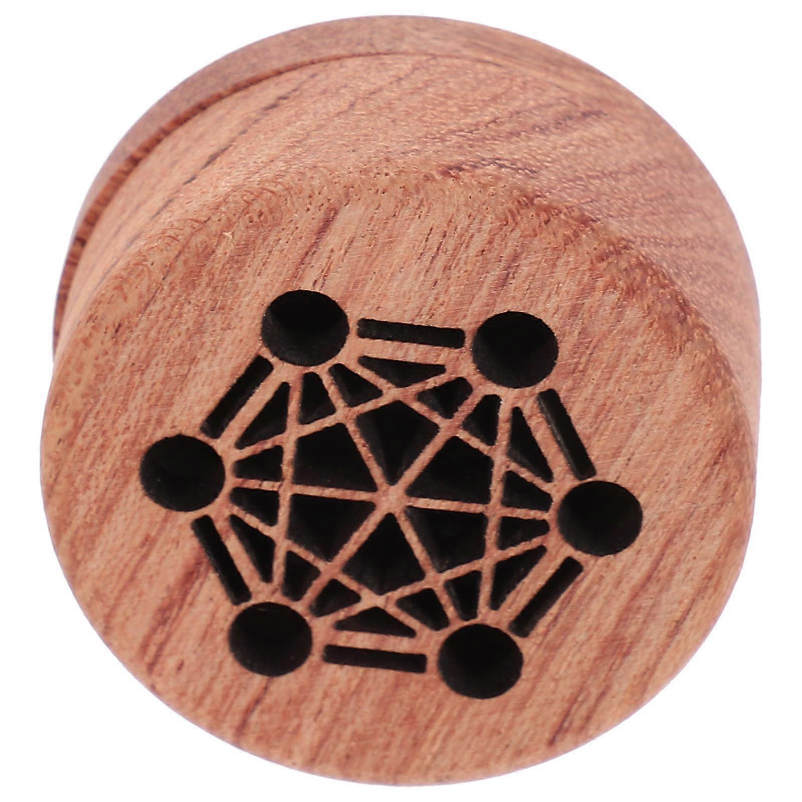 Aroma Diffuser Wooden Essential Oil Diffuser for Car Use 4Pcs Set