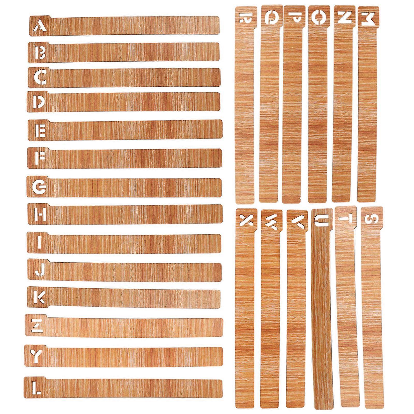 Bookmarks For Books And CDS Classification Suitable For Study Mini-Sized Wooden Educational Tools 130 Pcs