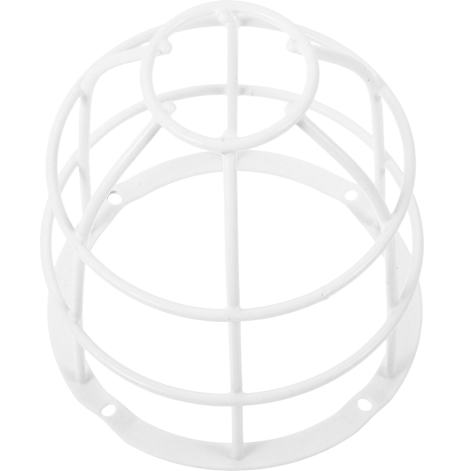 Wire Lampshade Frame Safety Lamp Cover for Workshop Use 5Pcs