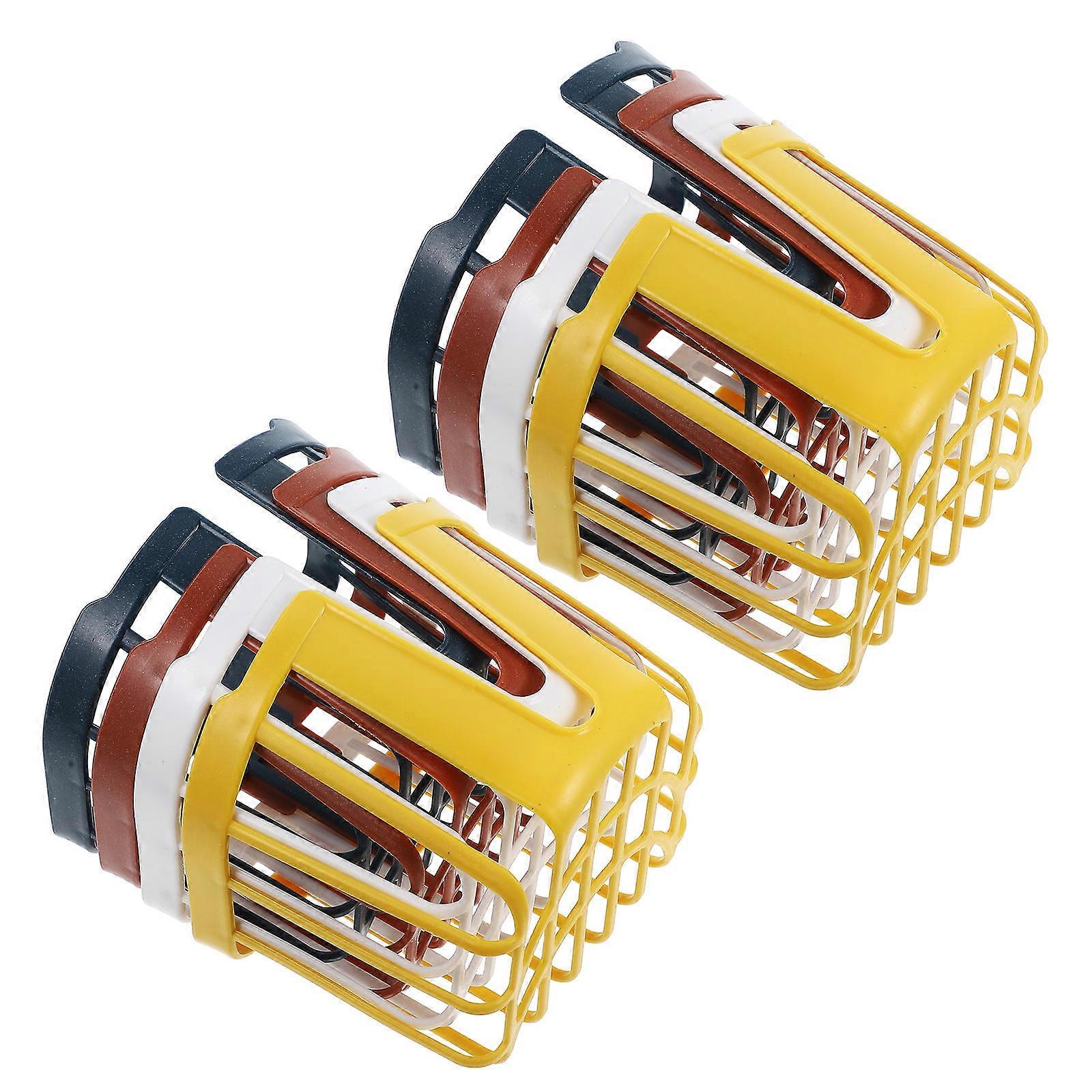 Wall Hanging Planter Basket for Plastic Flower Pots 24Pcs Set