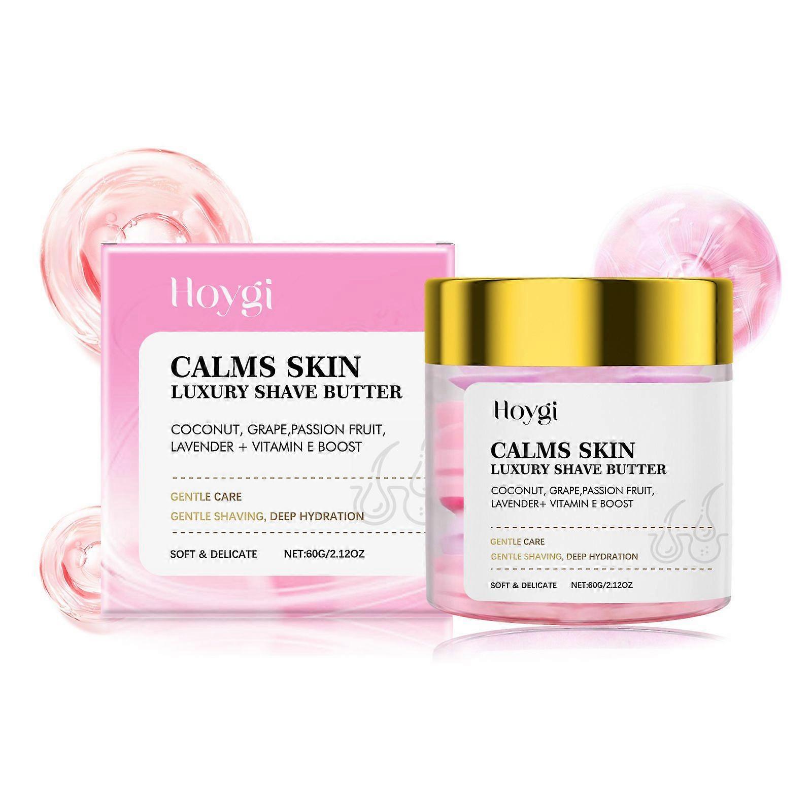 La crème à raser douce hydrate la peau en profondeur avec une texture douce et