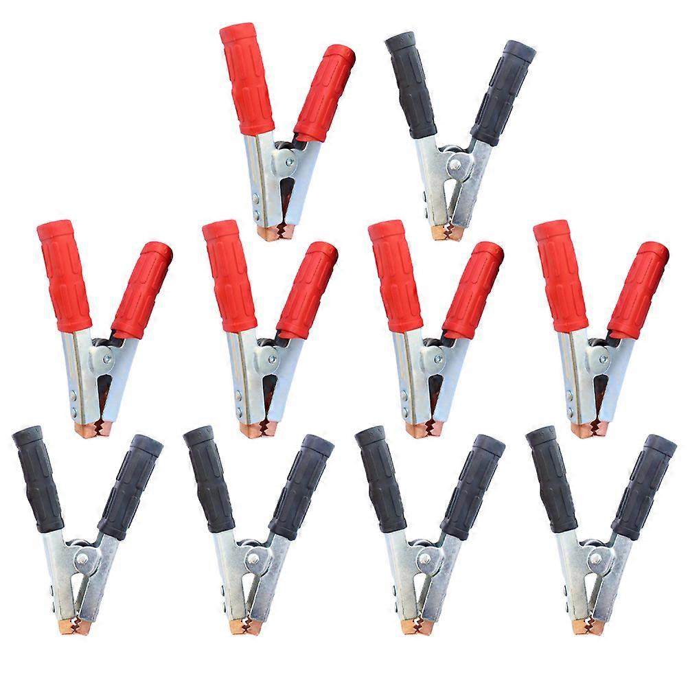 Battery Charging Clip Car Clamp 5Sets Metal Durable