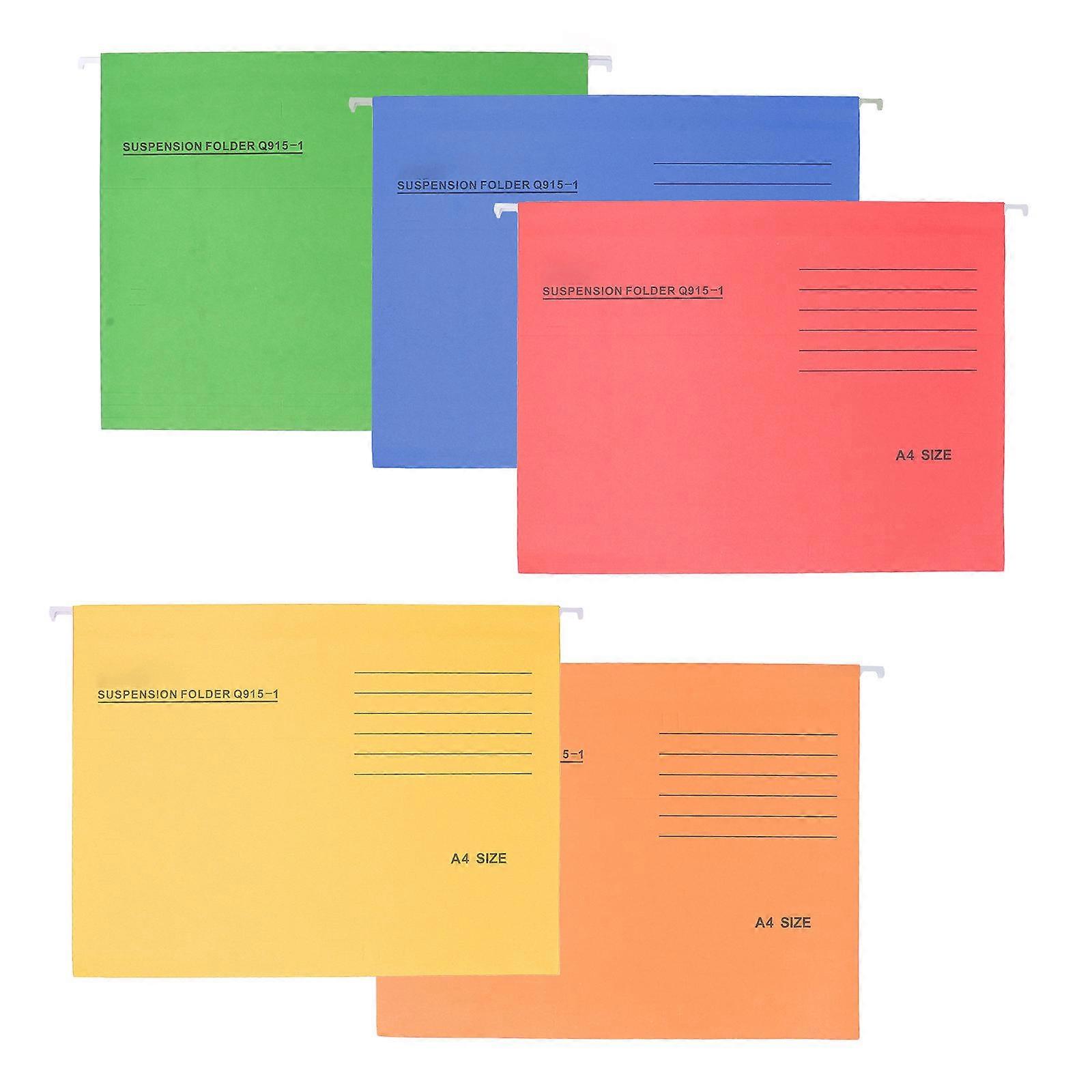 Desktop File Folder Organizer 40 Pcs Assorted Color Rectangular Ideal For Home Users And Office Workers