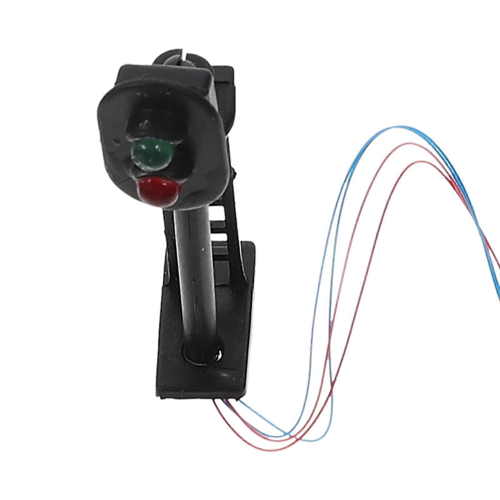 Miniature Signal Miniature Traffic Light for Model Train 4Pcs Pack