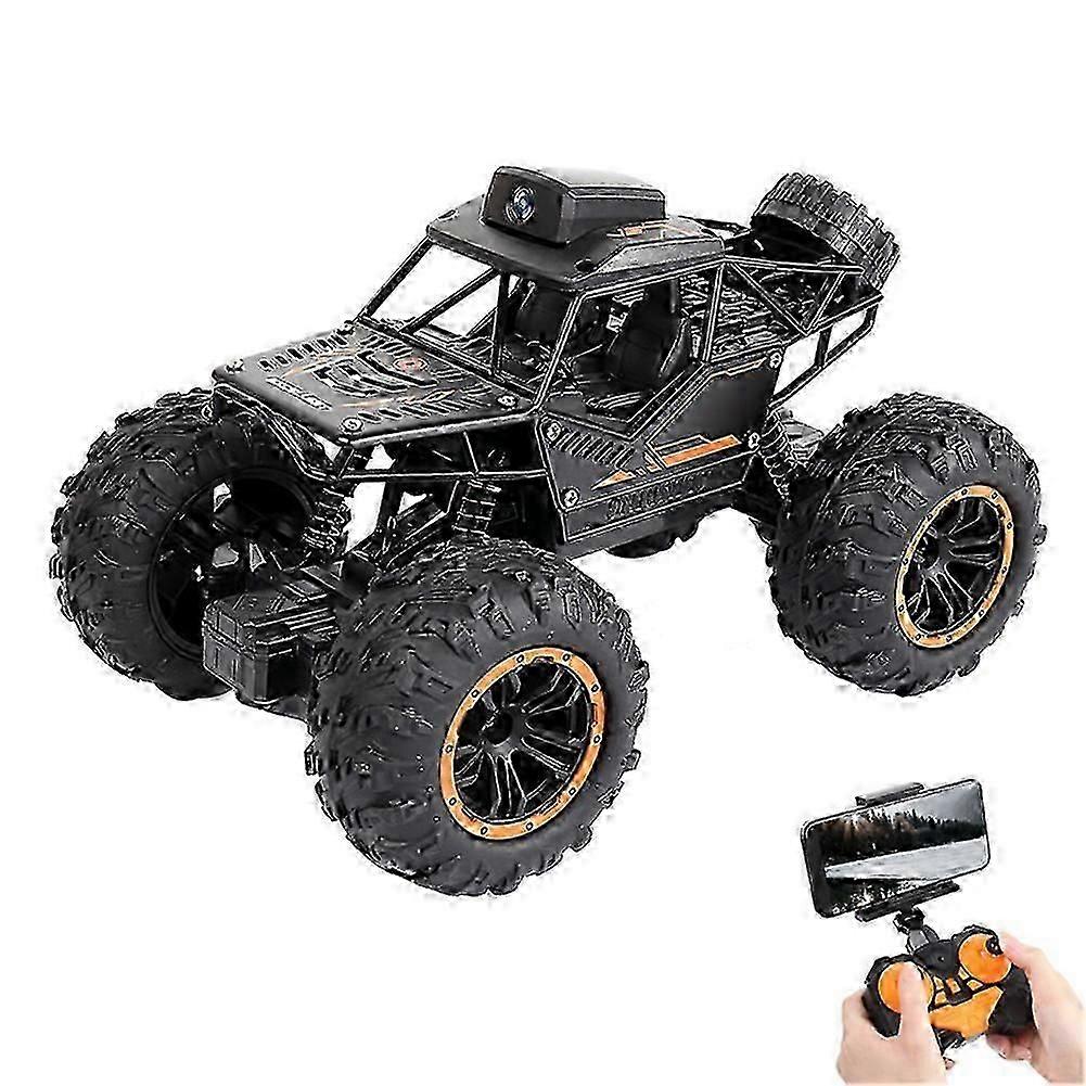 RC Cars Remote Control with Camera 2.4G Buggy Off-Road Trucks Toys for Children High Speed Climbing