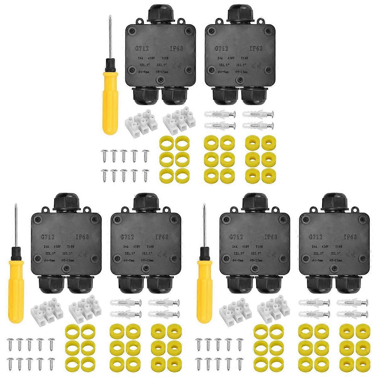 Waterproof Junction Box IP68 Outdoor Gland Electrical Junction Box