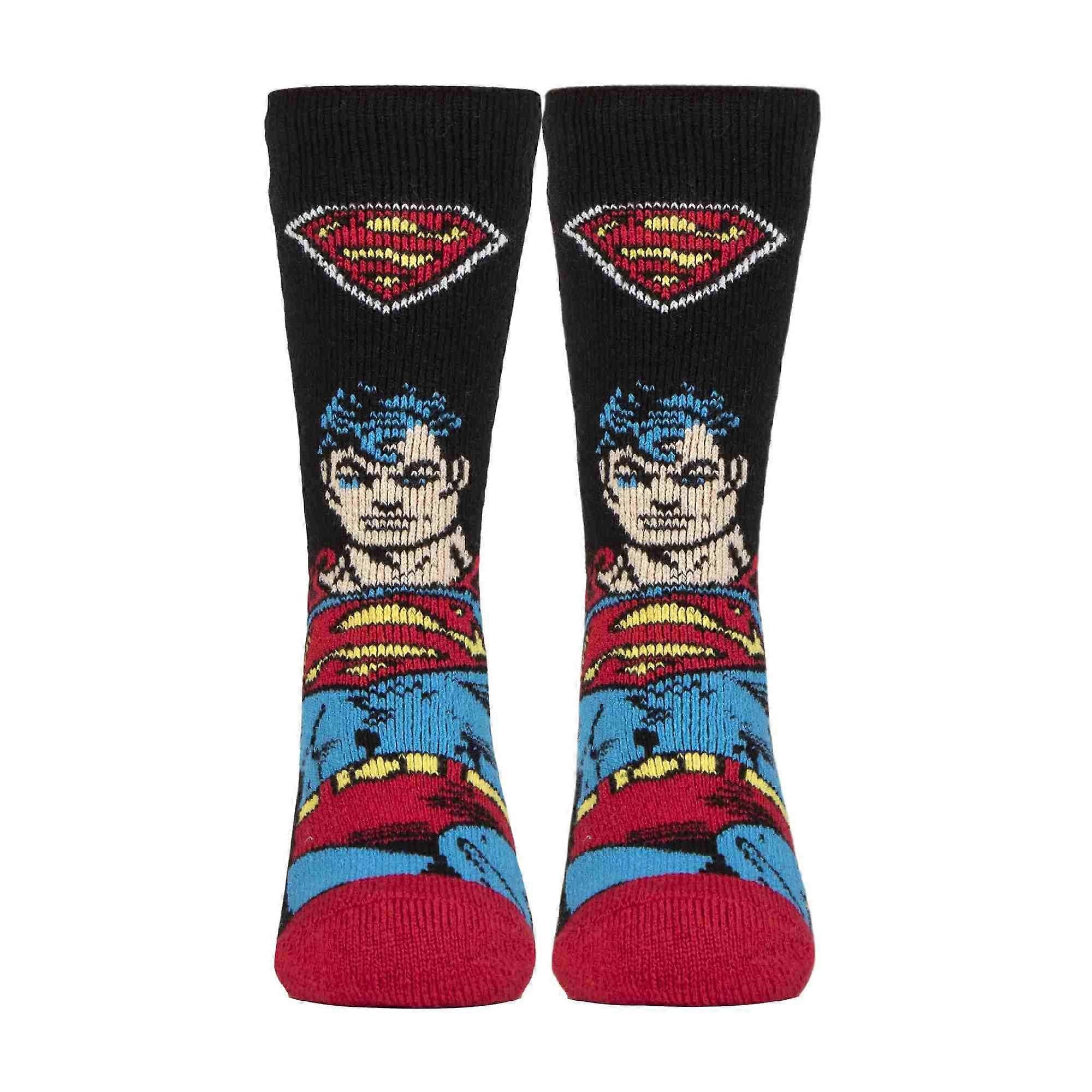 Heat Holders - Mens Thin Thermal Socks - Superman