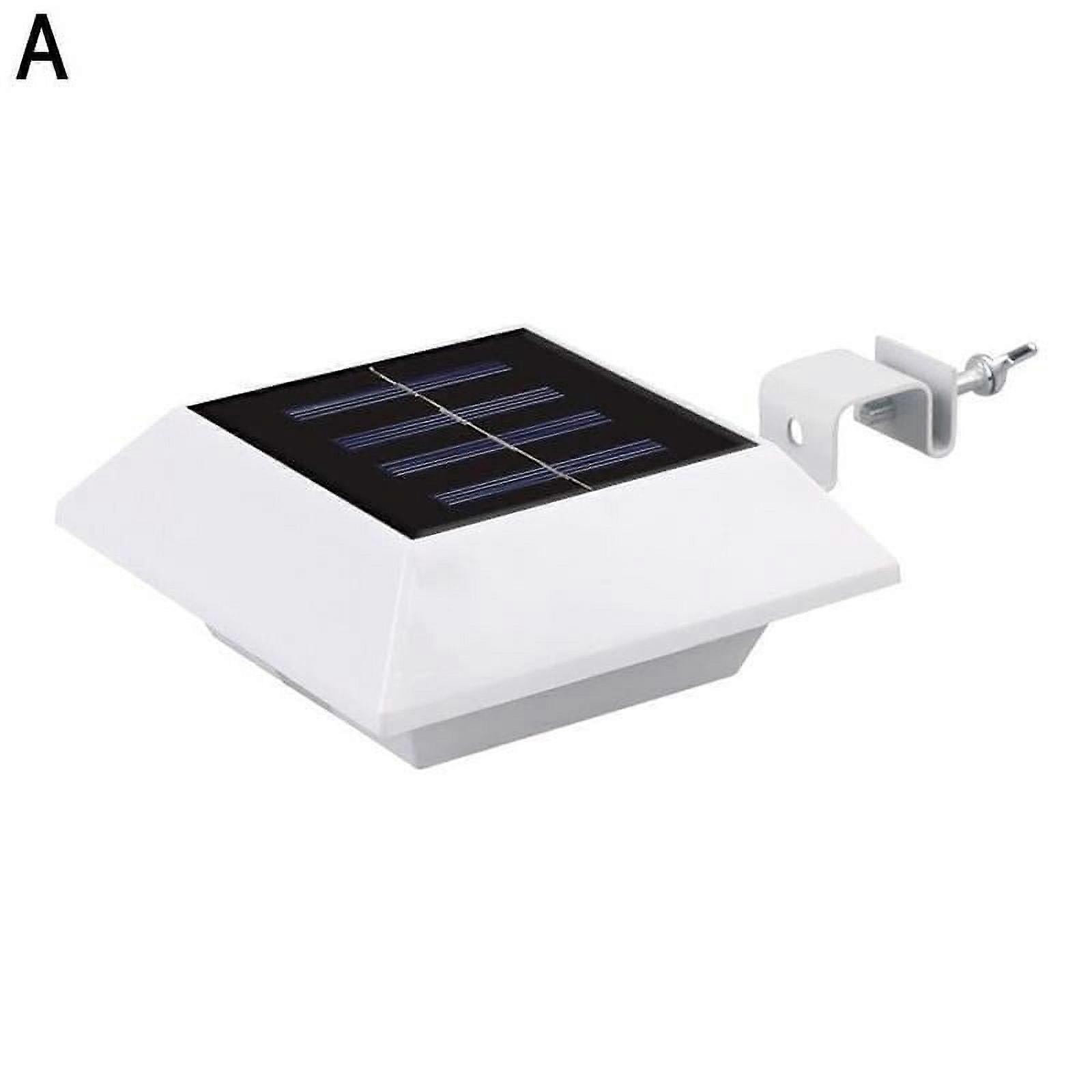 Solar Powered 6 Led Motion Sensor Gutter Door Wall Lights √ Y8Q5