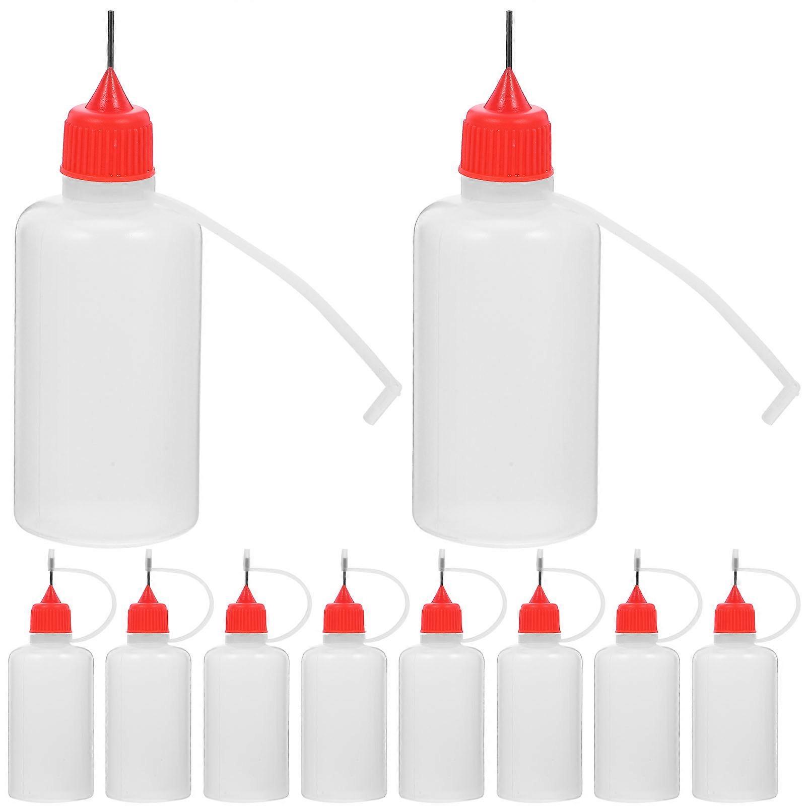 Glue Dispenser Bottles Needle Tip Squeeze Bottles for Crafts 40Pcs