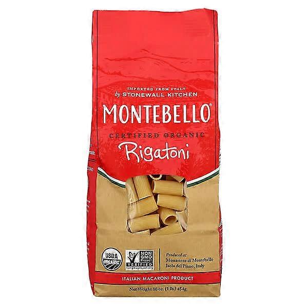 Montebello, Organic Rigatoni, 16 oz (454 g)