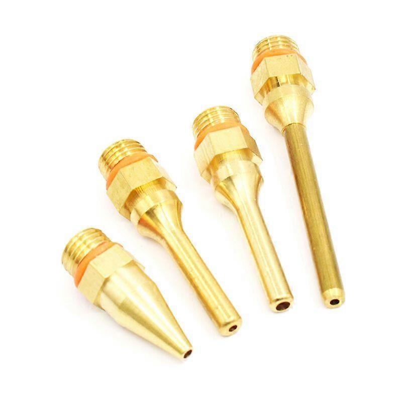 Copper Glue Gun Nozzle Kit, 4 Interchangeable Copper Nozzles 10.8mm Thread