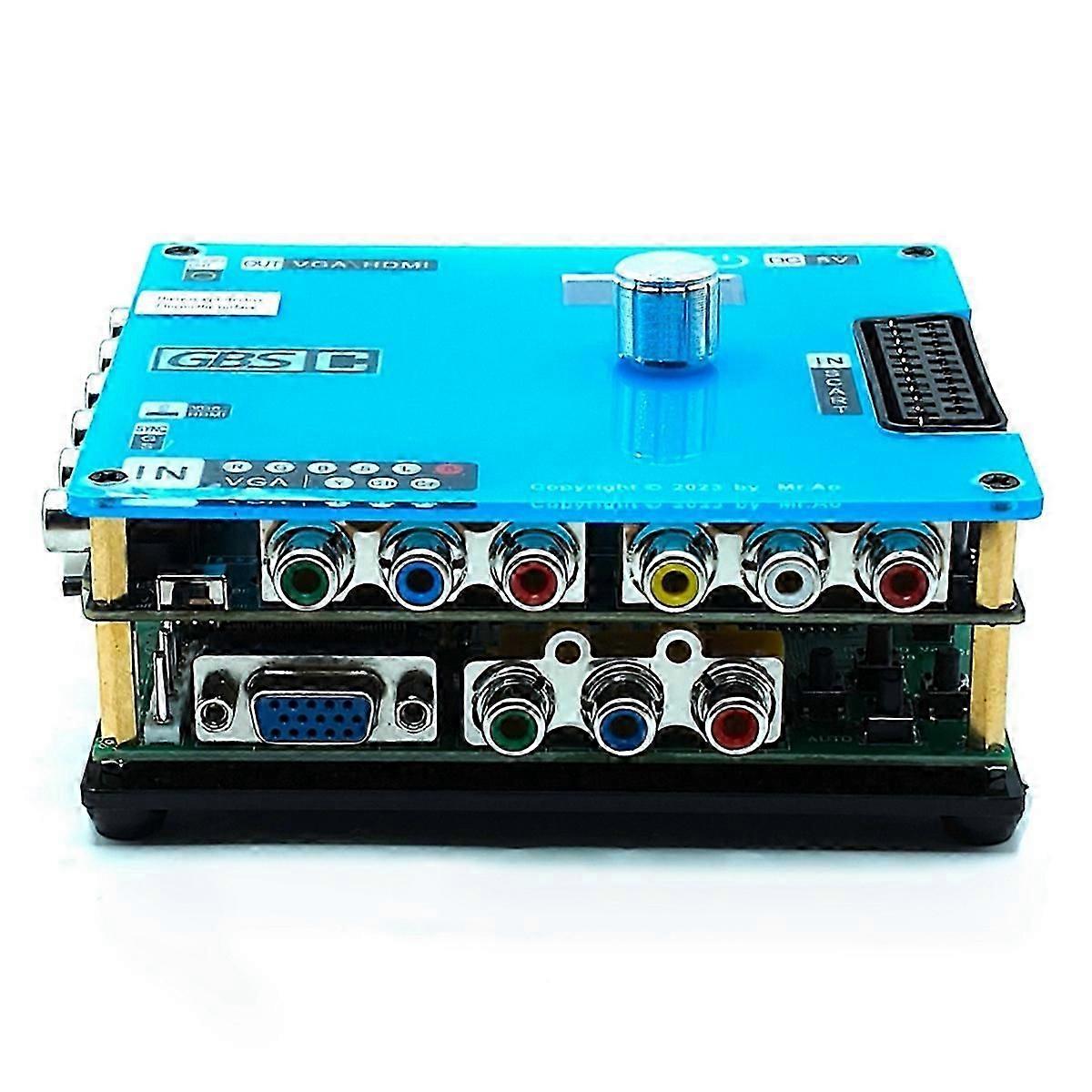 Upgrade GBSC Converter GBS Control Game Video coder GBSC RGBS VGA Scart Ypbpr Signal to VGA HD