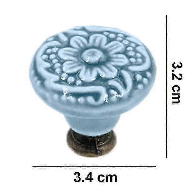 10 pieces ceramic knobs ceramic door knobs drawer knobs dresser knobs drawer knobs vintage cabinet door knobs gray 25-26