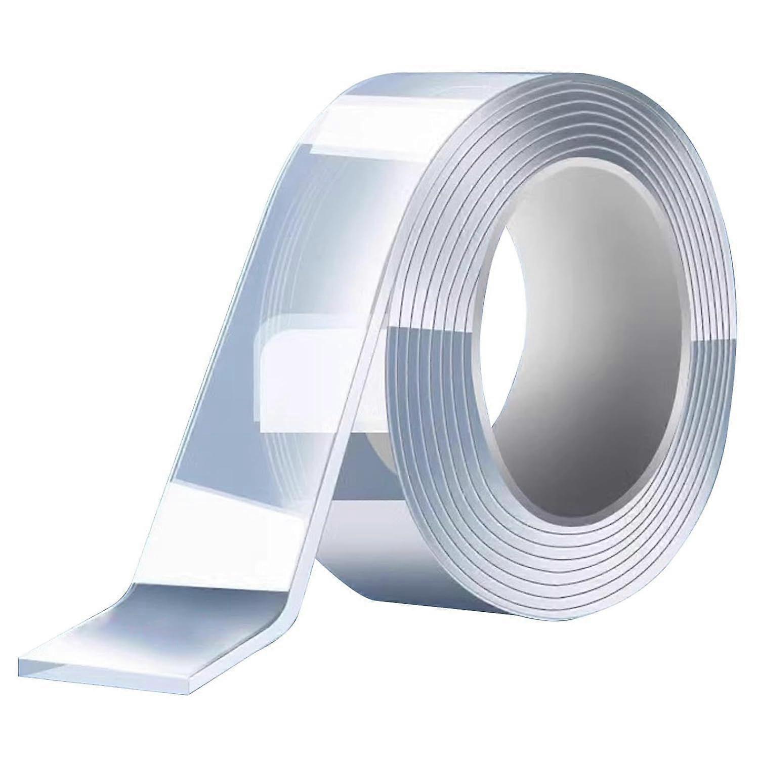 HWZWT Double Adhesive Tape - Transparent Tape Roll Heavy Duty Sticky Tapes |