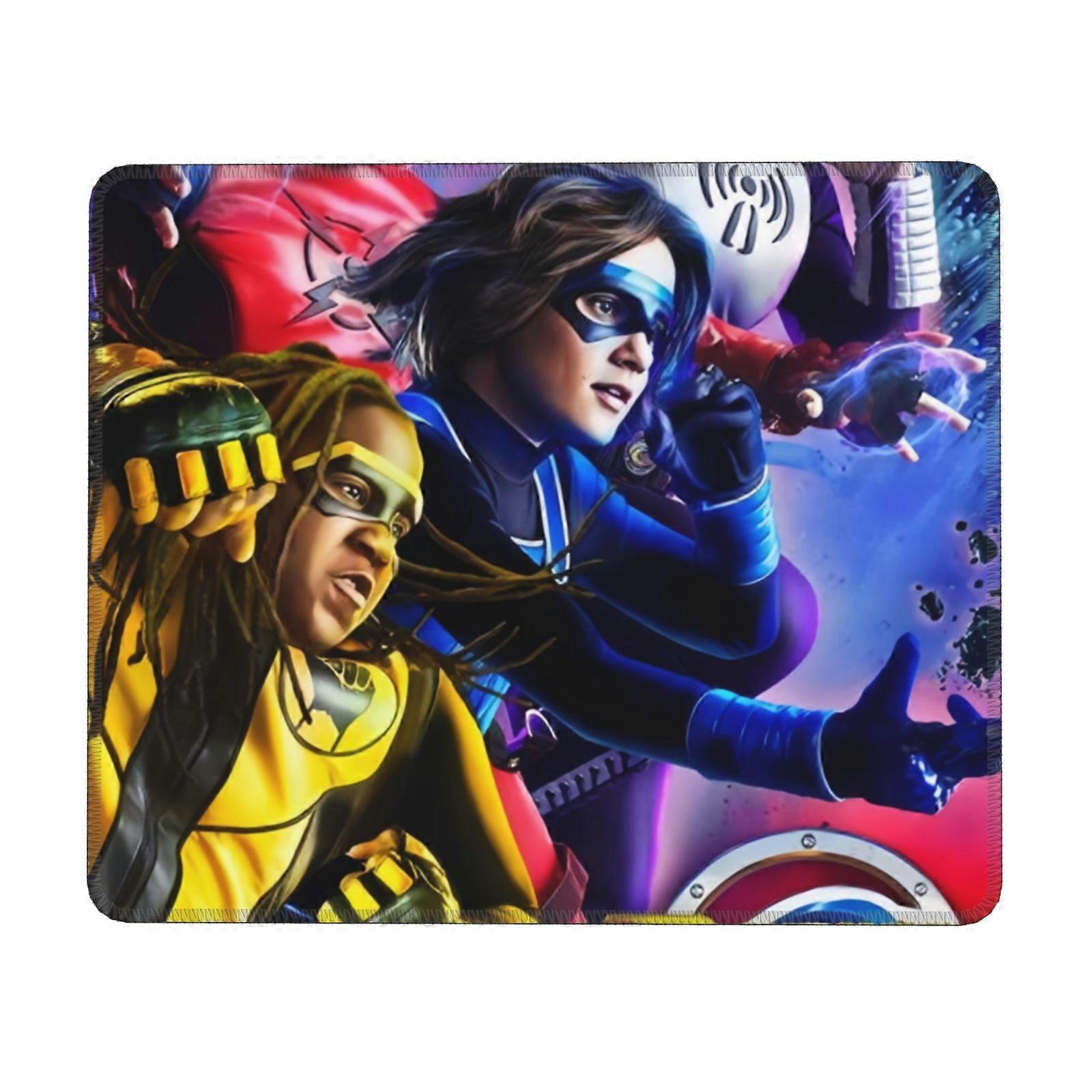 Henry Danger Mouse Pad compatible with computers & laptops, stitched edge, non-slip rubber base, washable Lycra cloth bulk mouse pads