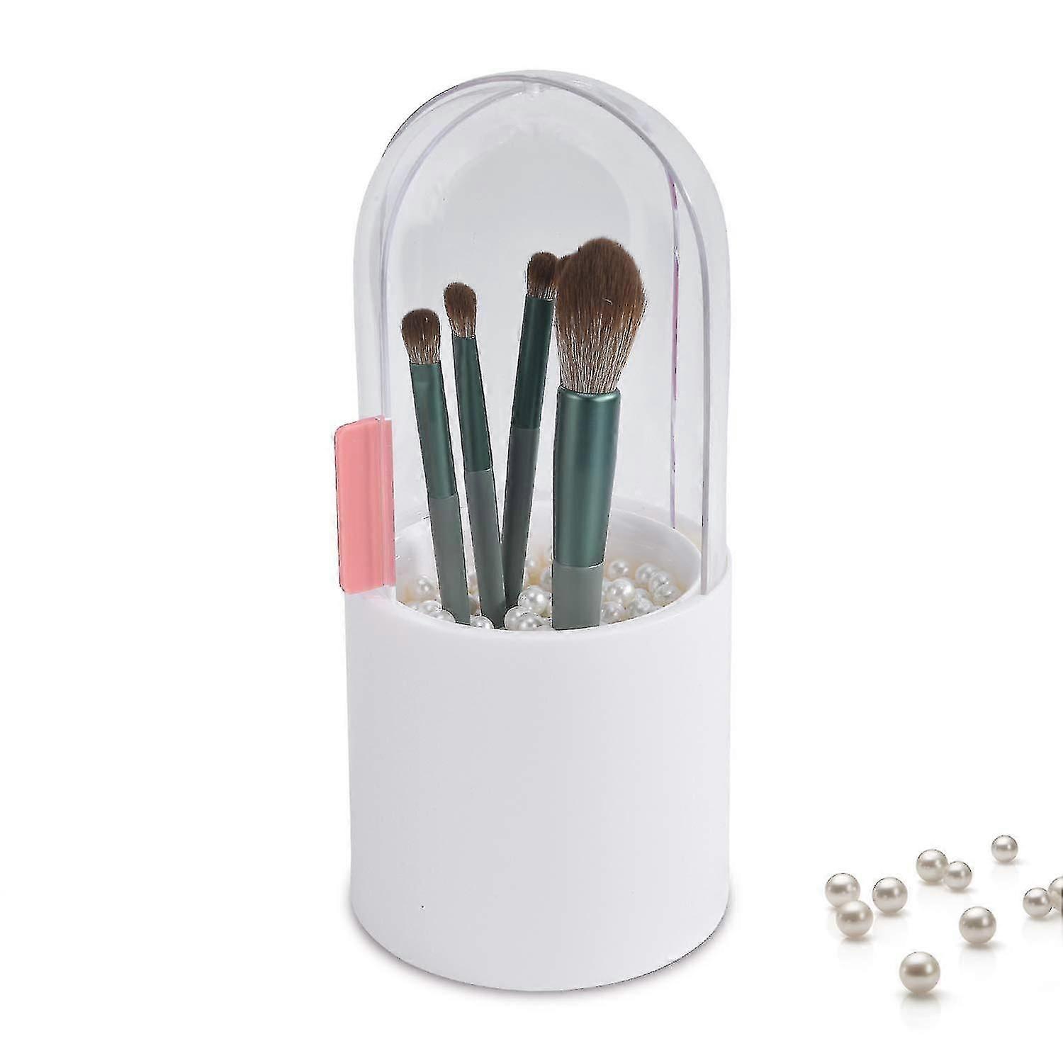 Makeup Brush Holder Covered Makeup Brushes Case Large Capacity Brushes