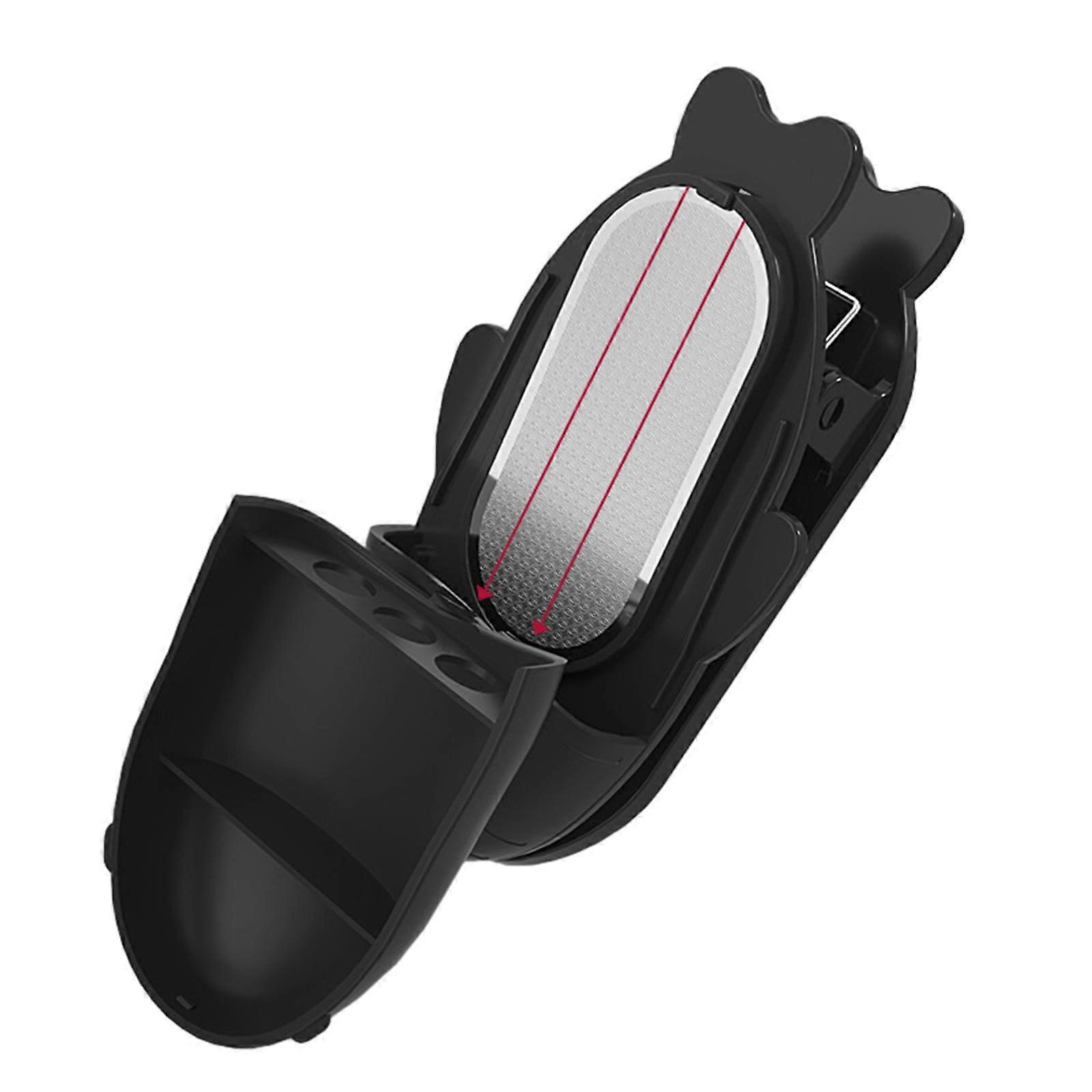 Yonrjhukm Charcoal Pencil Sharpener Clip On Artist Lead Sandpaper Pencil Sharpener Lead Pointer Sharpener for Artist Drawing Tools